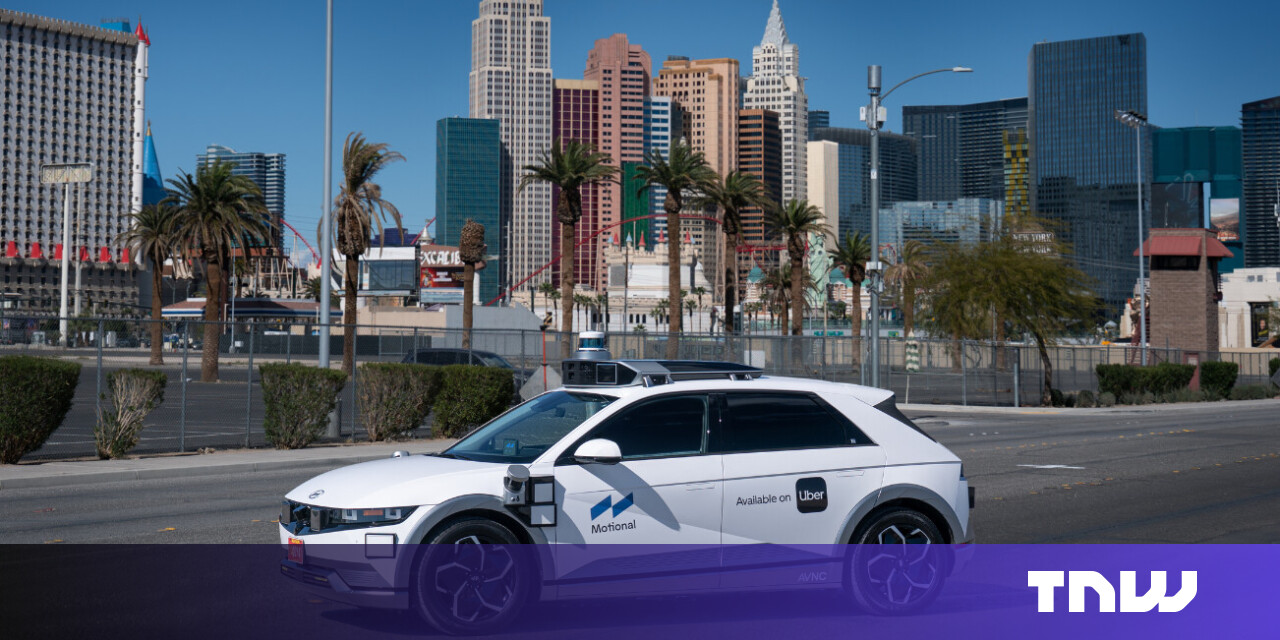 Uber relança robotáxis Motional em Las Vegas