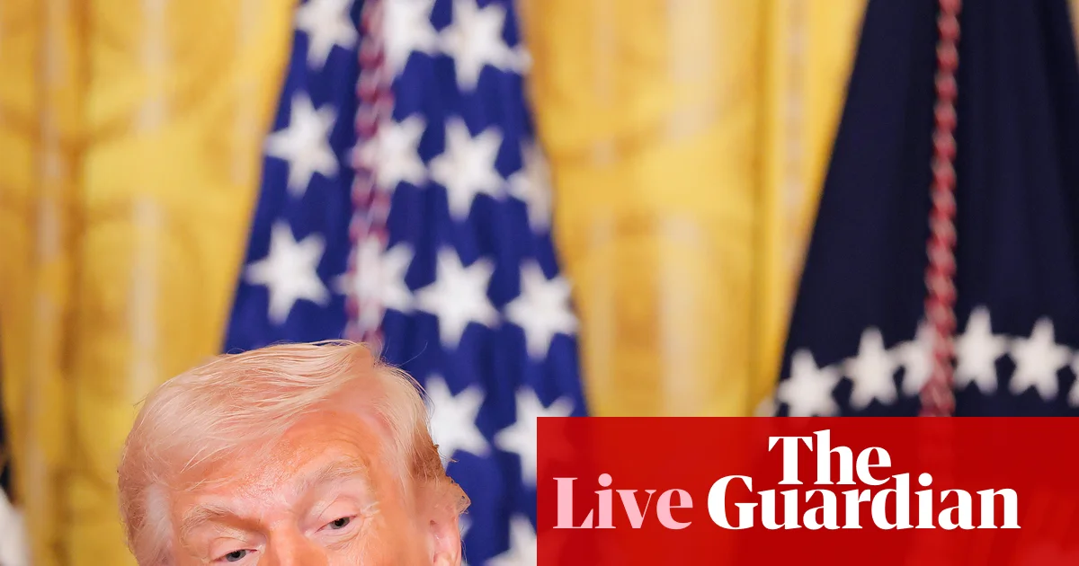 Trump emite novo alerta ao Irã, chamando o regime de 'canalhas perturbados' – política dos EUA ao vivo | Donald Trump
