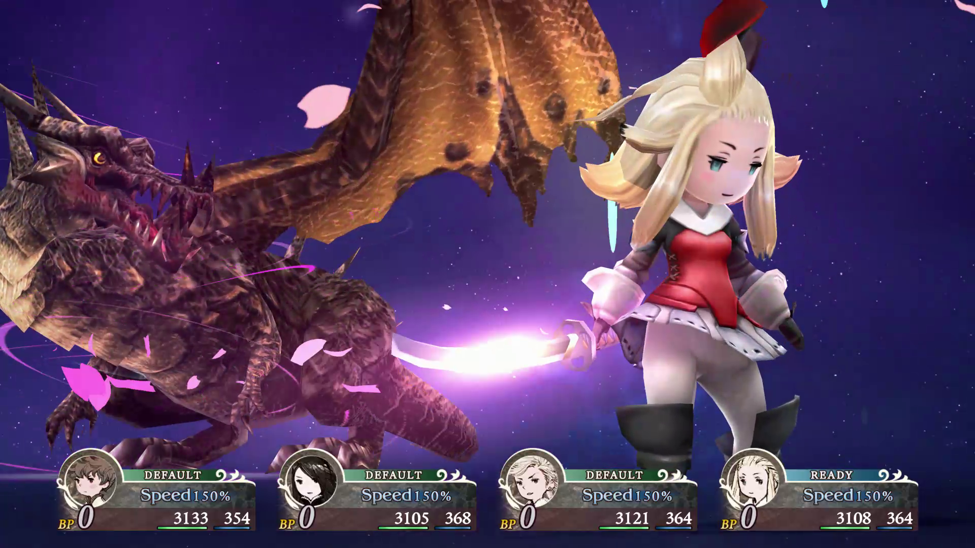 Bravely Default Flying Fairy HD Remaster screen
