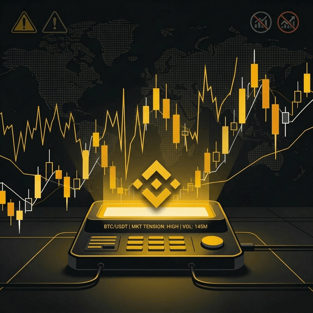 Aviso de Binance? A alavancagem explode à medida que a criptografia rastreia um mundo no limite