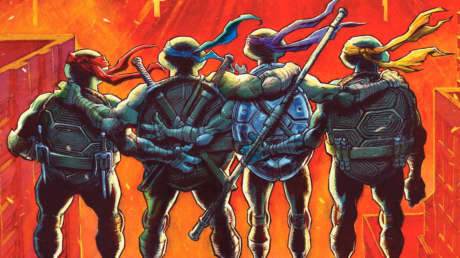 As tartarugas ninja adolescentes mutantes originais retornam oficialmente em 2026